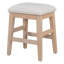 Ensemble de table de salle à manger 4 pièces pour 3 personnes, ensemble de table de cuisine et chaises avec 3 tiroirs de rangement, idéal pour les petits espaces (naturel)