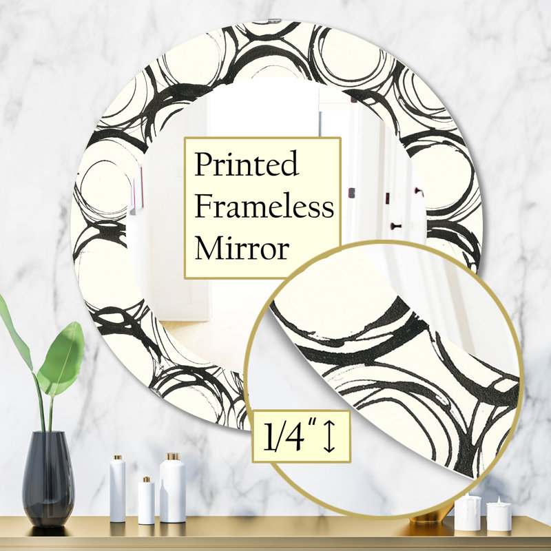 Miroir d'appoint Minimalist II, H 31,5 po x l po