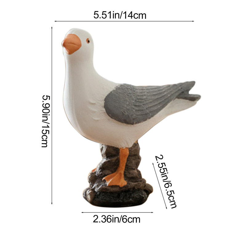 Figurine de Noël en résine, Grey