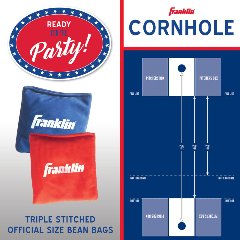 Panneau de cornhole en plastique 3 pi x 4 pi