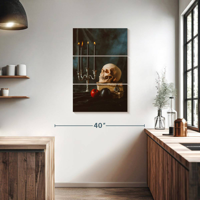 Hitzel Skull, 38" H x 24" W