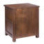 Table d'appoint en bois avec glacière Portland