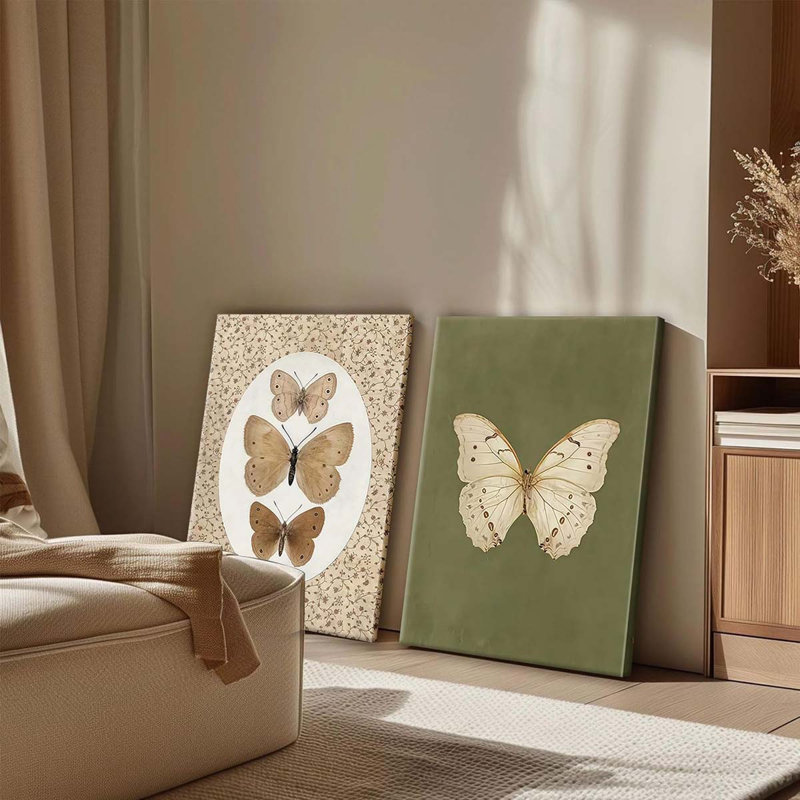 2 Piece Wrapped Canvas Print, 60 cm H x 80 cm W