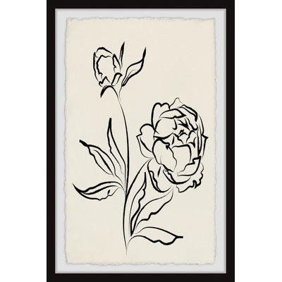 Last Rose Of Summer - Single Picture Frame Painting