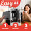 Gourmia 10 Cup Grind and Brew Coffee Maker, Burr Grinder, Programmable, Auto Shut Off, Black