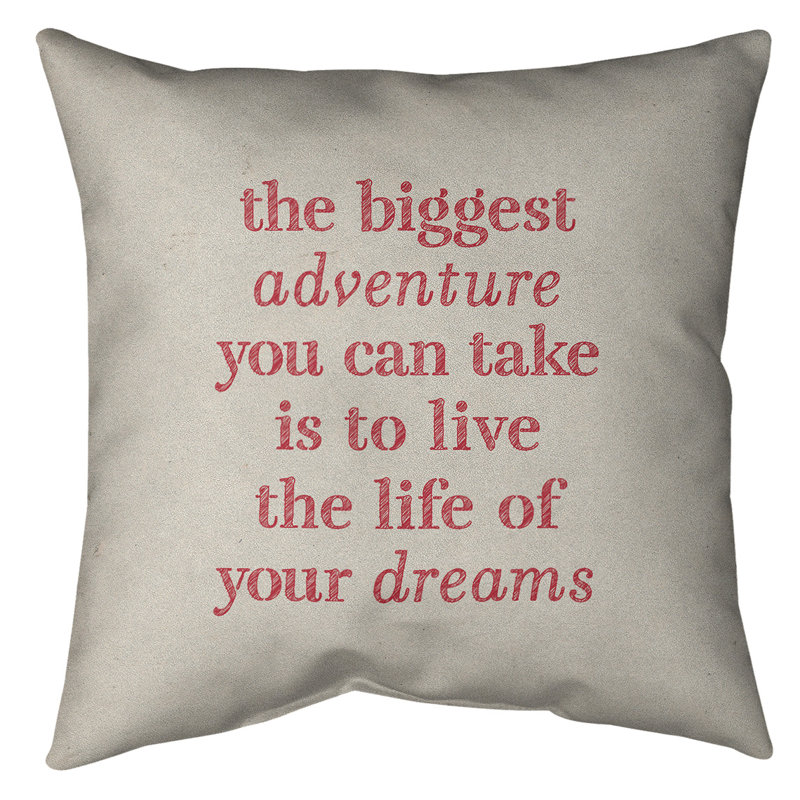 Coussin de sol, 40 po x 40 po, Blanc / Rouge