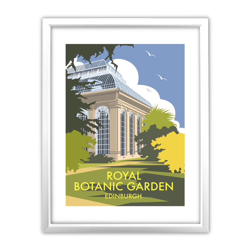 Dave Thompson - Single Picture Frame Print, White