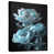 Toile avec cadre flottant noir