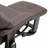 Massage Recliner Chair With Ottoman, 360° Swivel Recliner And Footstool, 10 Point Vibration, PU Leather Reclining Chair With Side Pocket And Remote Control-1307804693