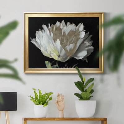 Reproduction de photo de pivoine sur toile