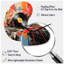 Disque vinyle Fusion II - Disques vinyle asymétriques, horloge murale-974095099