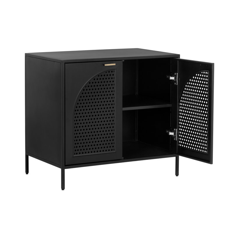 Table de chevet Tykiara - Noir