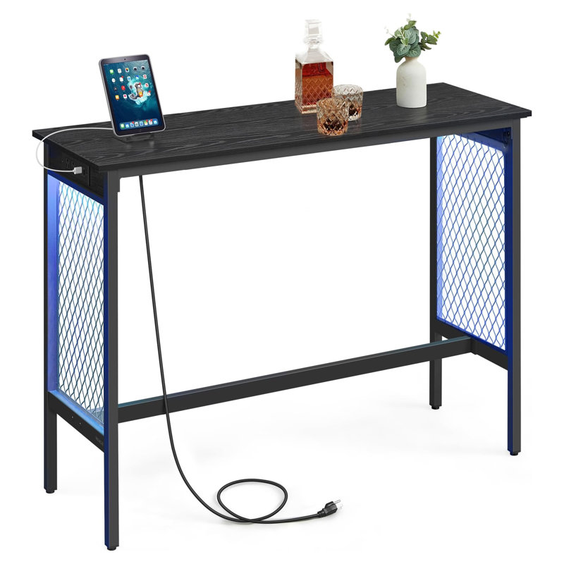 Canapé-bar 47,2 po avec station de charge