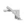 Quadrato Deck Tub Filler with Diverter