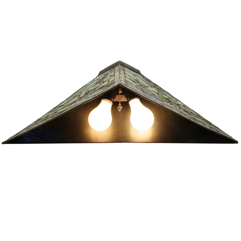 Rustic Lodge 2 - Light Flush Mounted Sconce