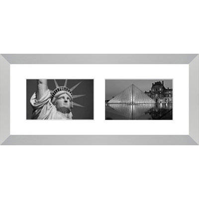Husta Wood Picture Frame with Mat