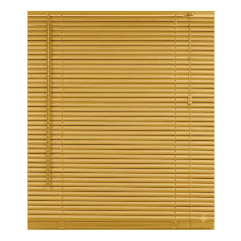 PVC Room Darkening Venetian Blind, 213 cm L x 105 cm W, Teak