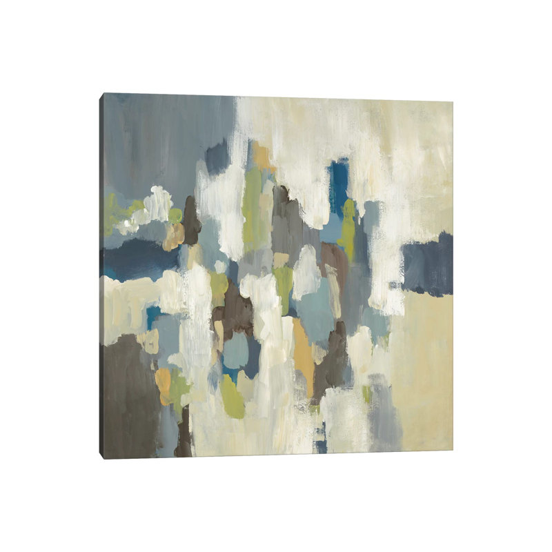 Blue Dreams I by Lisa Ridgers - Wrapped Canvas Painting, 66.04 cm H x 66.04 cm W x 3.175 cm D