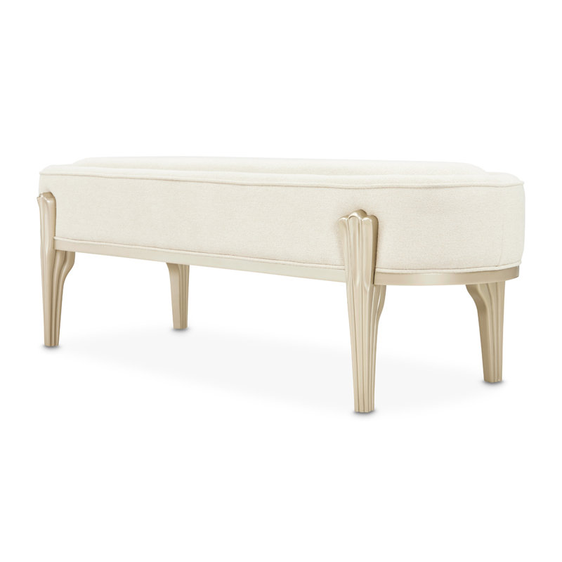 Camellia Field Caramel Bench