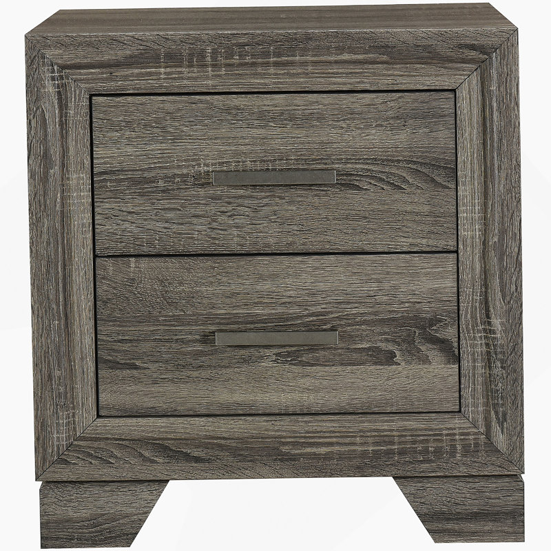 Table de chevet 2 tiroirs Funston