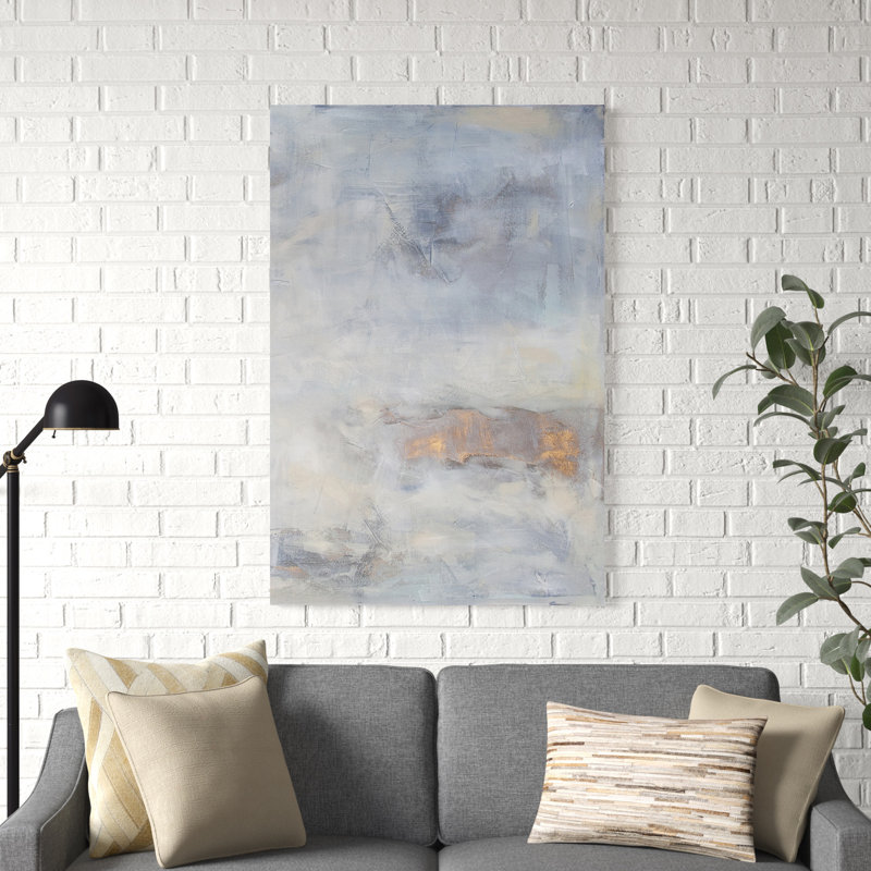 «Willinston White Blush II» par Julia Contacessi, reproduction d'art sur toile, H 30 po x l 20 po x P 1 po, Papier sans cadre