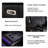 3 - Piece Vegan Leather Reclining Sectional With Foldable Charging Station & Led Lights-640401292