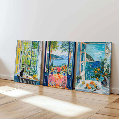 3 Piece Wrapped Canvas Print