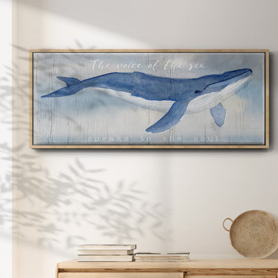 Voix de la mer - toile encadrée