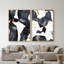 Oliver Gal Amani Set Abstract - Hand-Applied Leaf Framed Canvas Art-1359229900-1359229890