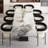 94.5'' Extendable Sintered Stone Dining Table With Upholstered Fabric Armchairs Dining Set-706101947-706101948