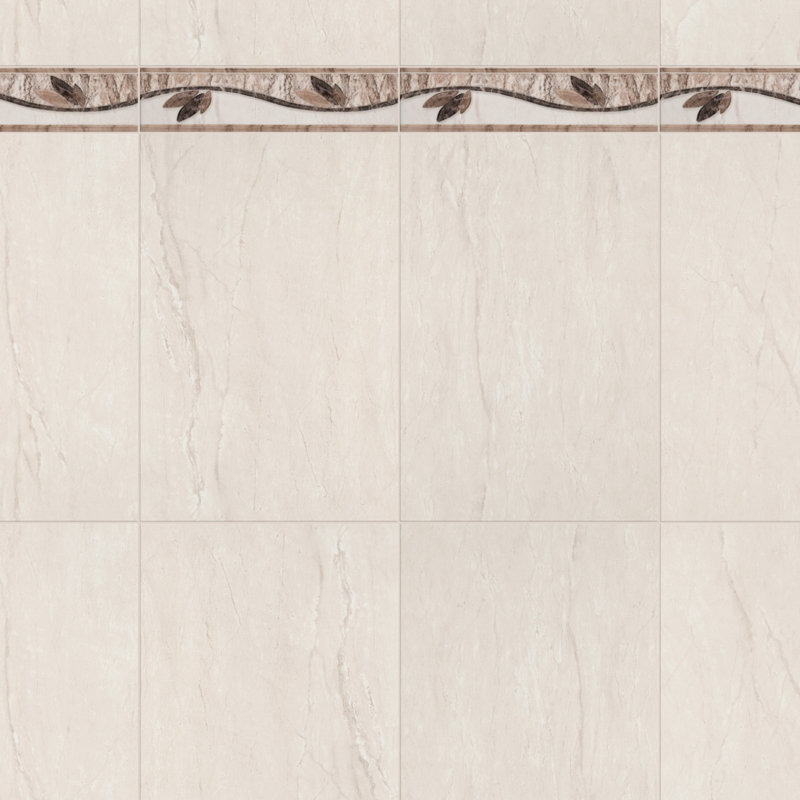 Listello 2" x 7-7/8" W Ceramic Wall Tile Trim