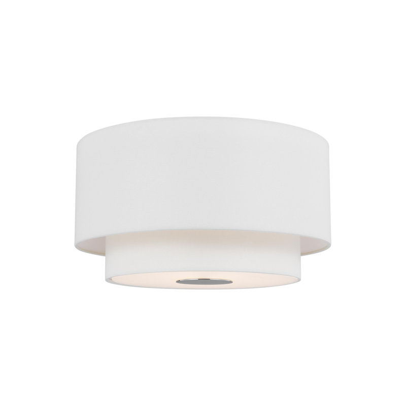 Sawyer 3 - Light Flush Mount, Polished Nickel