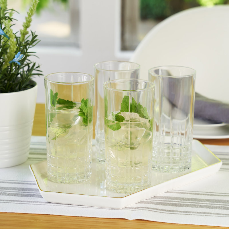 Spiegelau 12.3 oz Clear Crystal Longdrink Glass Set of 4