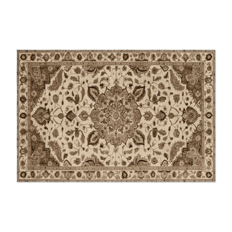 Tapis intérieur et extérieur Tabriz, Rond 5 pi