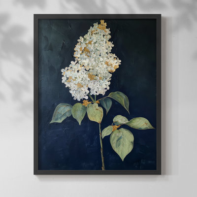 Série FLORAL CLXV - reproduction encadrée de qualité supérieure - prête à être accrochée - aucun clou requis