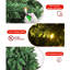 Arbre de Noël artificiel vert 7 pi 6 po avec 400 lumières