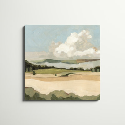 Cumulus Landscape II by Emma Scarvey Cloud Landscape Graphic Art
