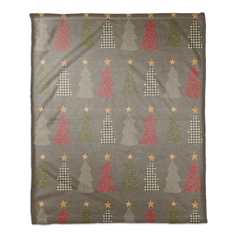 Hand Woven Throw Blanket, Gray