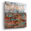 «Dusky Horizon 2» par Alicia Ludwig, art mural en verre acrylique