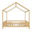 Lit double avec baldaquin et balustrades hautes-1320996459