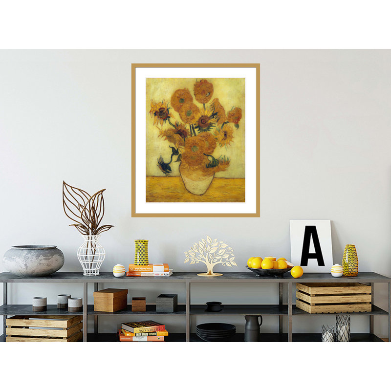 Tournesols par Vincent van Gogh, H 40,13 po x l 33,5 po