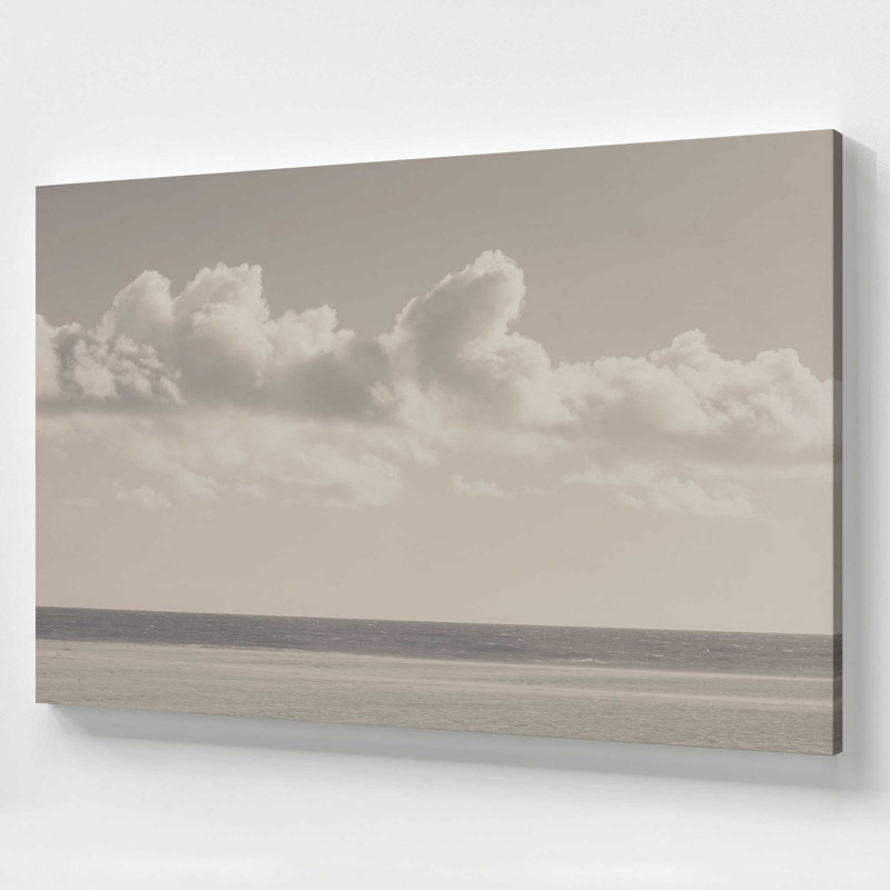 Calm Ocean Skies, grande impression sur toile, H 36 po x l 54 po