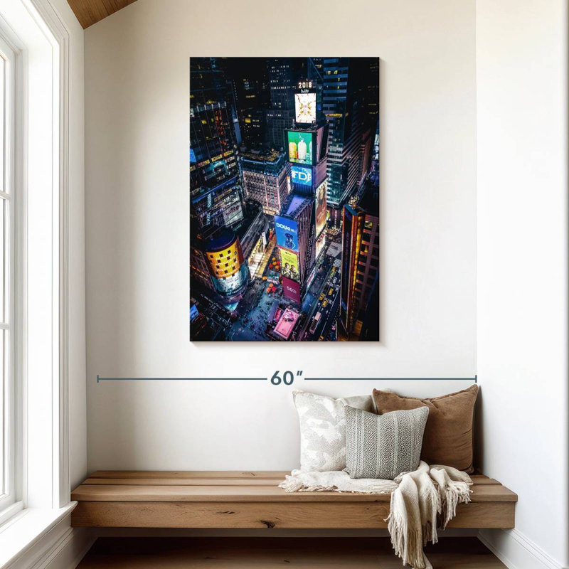 Aime New York Electronic Ads, 45" H x 30" W