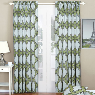 Semi Sheer Curtain Pair