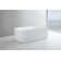 67“ x 29” freestanding acrylic soaking tub with pop-up drain and overflow KDK
