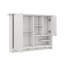 Armoire à miroir murale de 36 pouces, unité de rangement de salle de bain avec tablettes réglables, armoire à pharmacie élégante pour la salle de bain-512986430