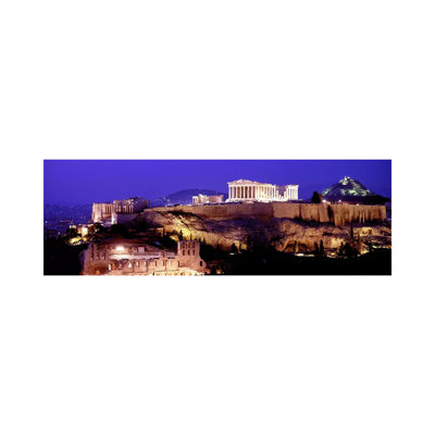 Acropolis, Athens, Greece - Wrapped Canvas Panoramic Print