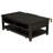 Sutter Distressed Java 2-drawer Rectangular Coffee Table