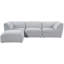 Canapé modulaire réversible de coin de 109 po avec repose-pieds Camani-688661864