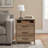Allysyn Modern 26.1" H 3-Drawer Nightstand-294082882